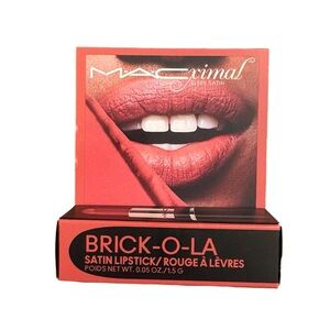 Mini Mac Brick-O-La Satin Lipstick